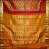 Designer Maroon color brocade kanjeevaram silk saree DSA-131 - Click here to View more details about this Product